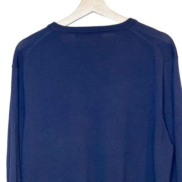 J. Crew Factory 100% merino wool V-neck sweater size XL - Picture 6 of 13